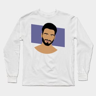 A man smiling Long Sleeve T-Shirt